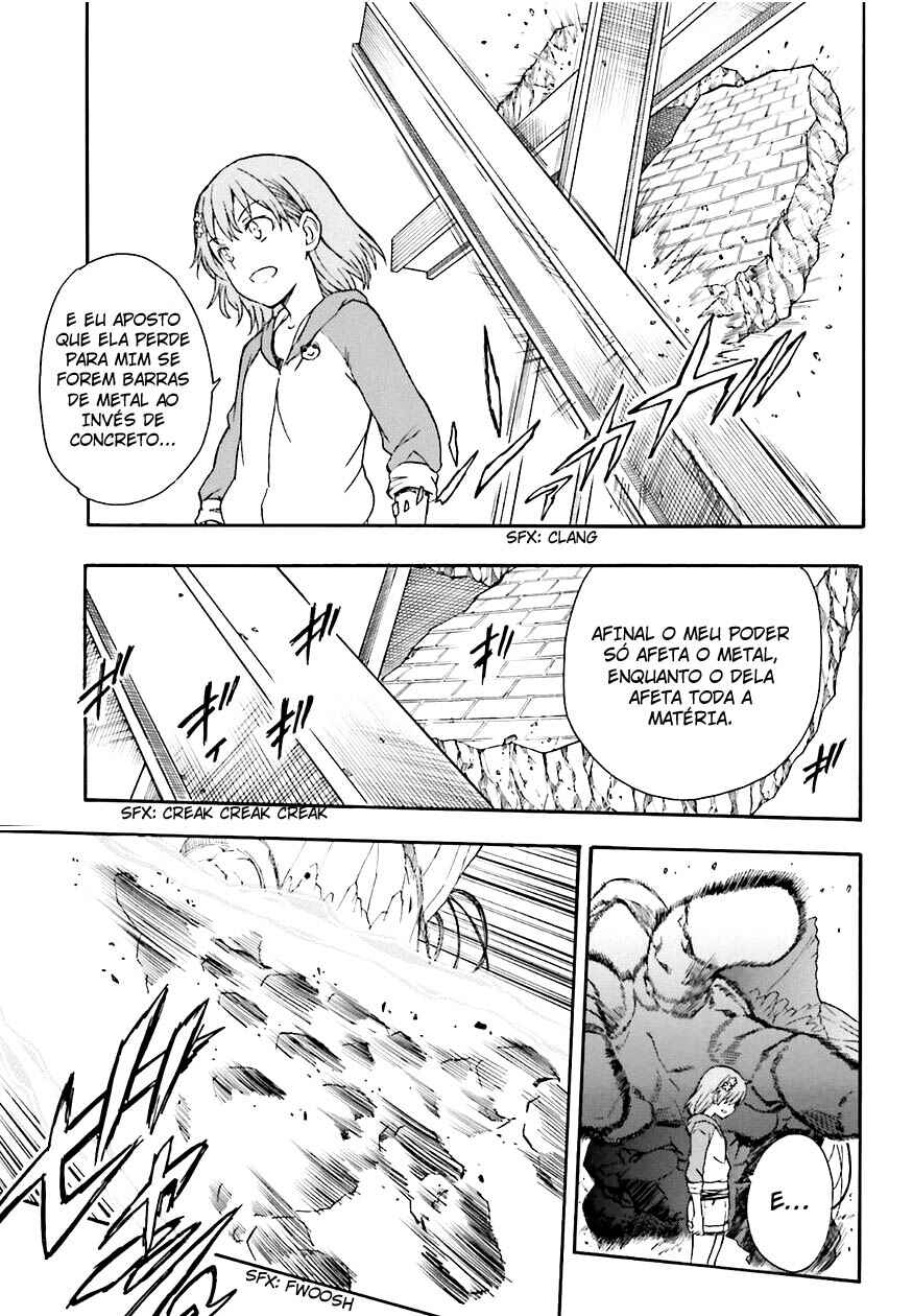 Toaru Majutsu no Index Gaiden: Toaru Kagaku no Railgun capítulo 92 página 3