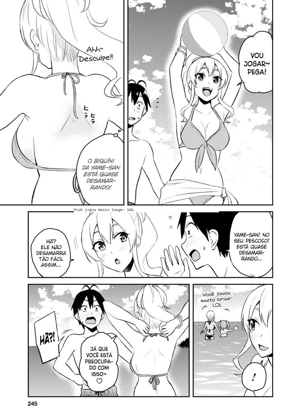 Hajimete no Gal capítulo 43 página 10