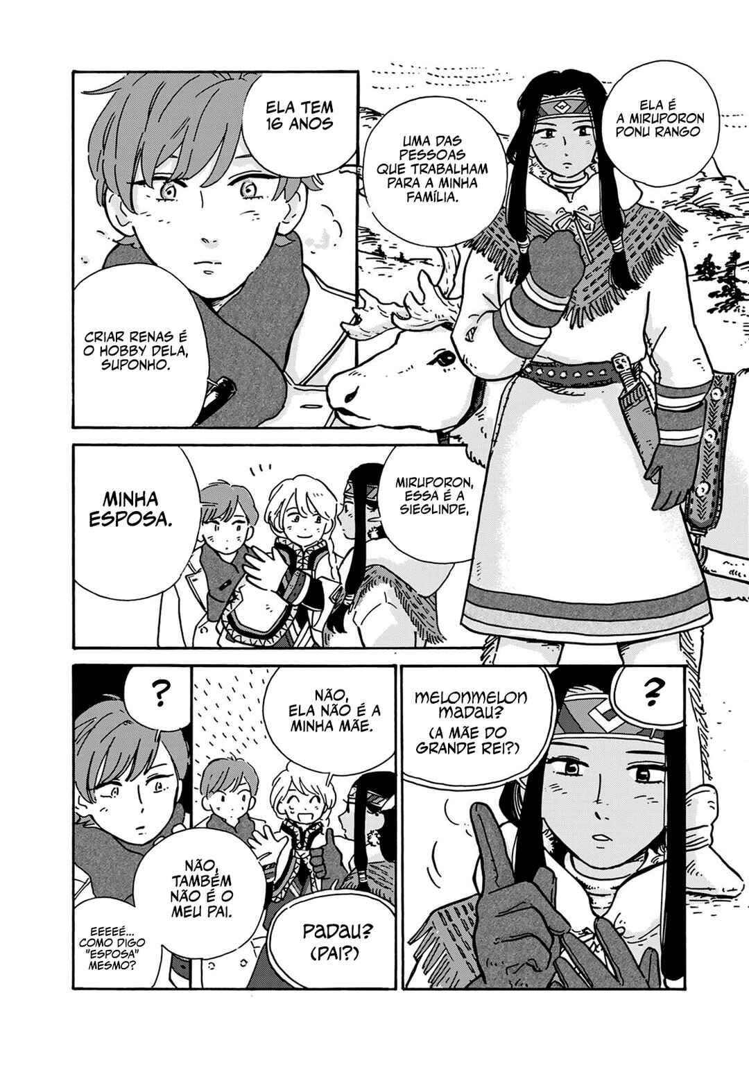 Hokuo Kizoku to Moukinzuma no Yukiguni Karigurashi capítulo 3 página 5