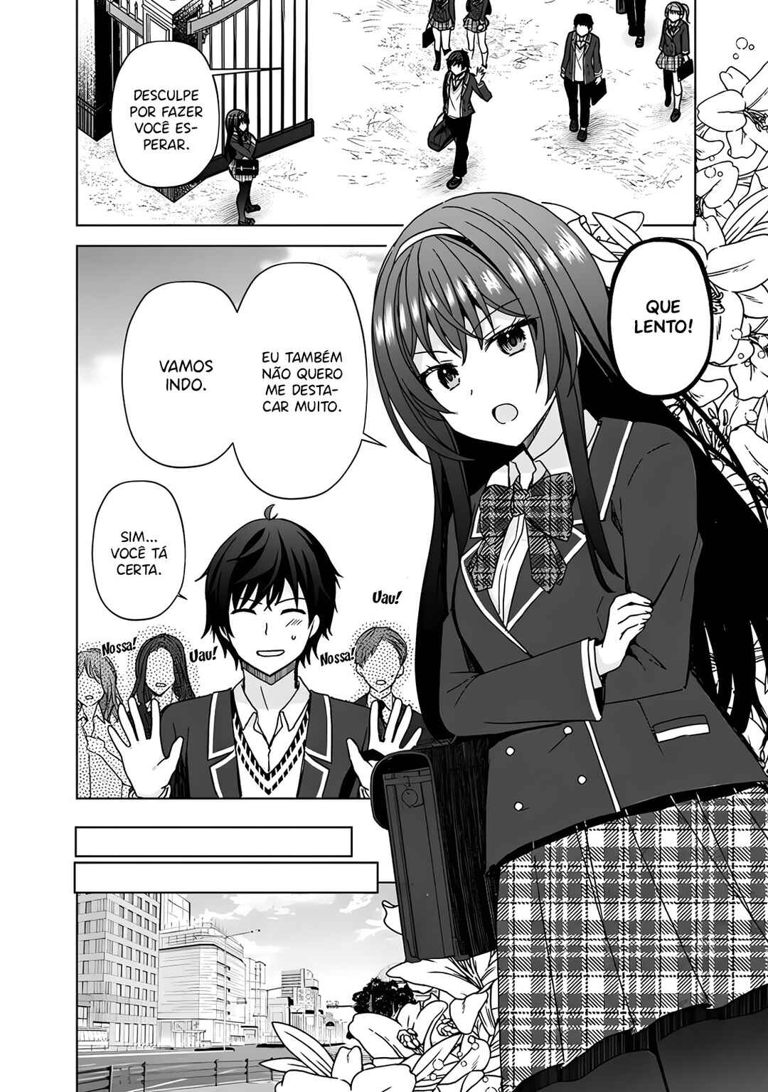Iinazuke ga Dekita to Omottara, Sono Iinazuke ga Gakkou de Yuumei na “Akuyaku Reijou” Dattan dakedo, Dou Sureba Ii? capítulo 2 página 9