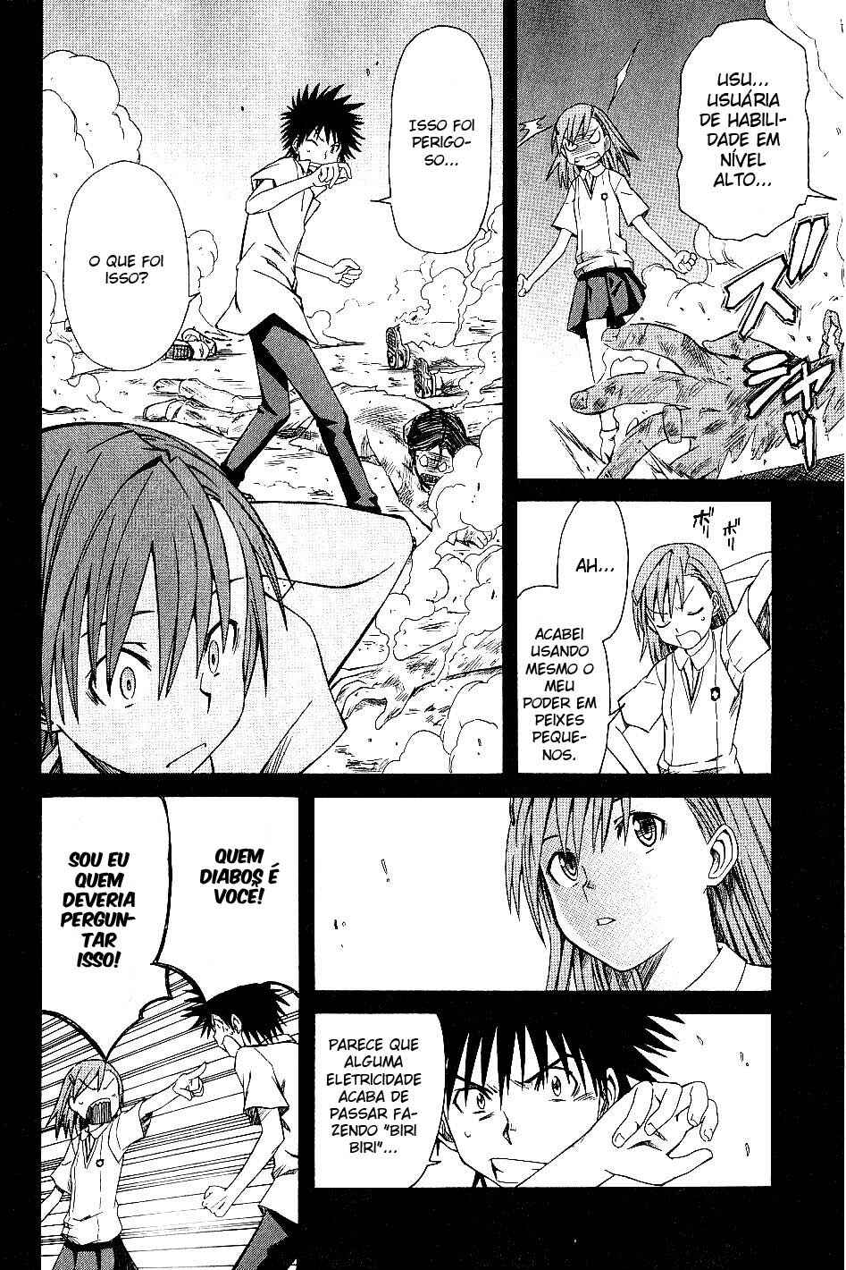Toaru Majutsu no Index Gaiden: Toaru Kagaku no Railgun capítulo 3.17 página 8
