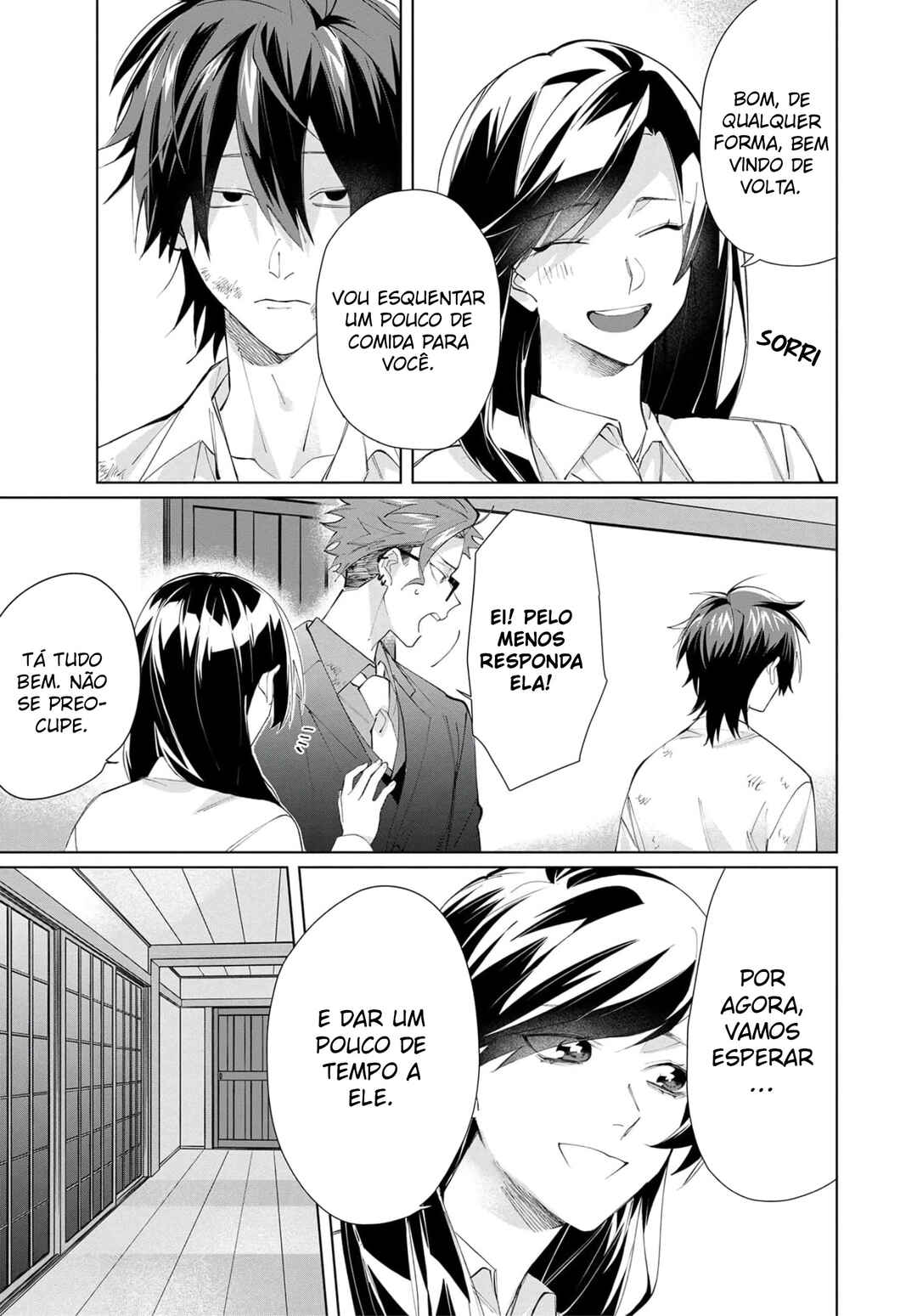 Kumichou Musume to Sewa-gakari capítulo 64.5 página 8