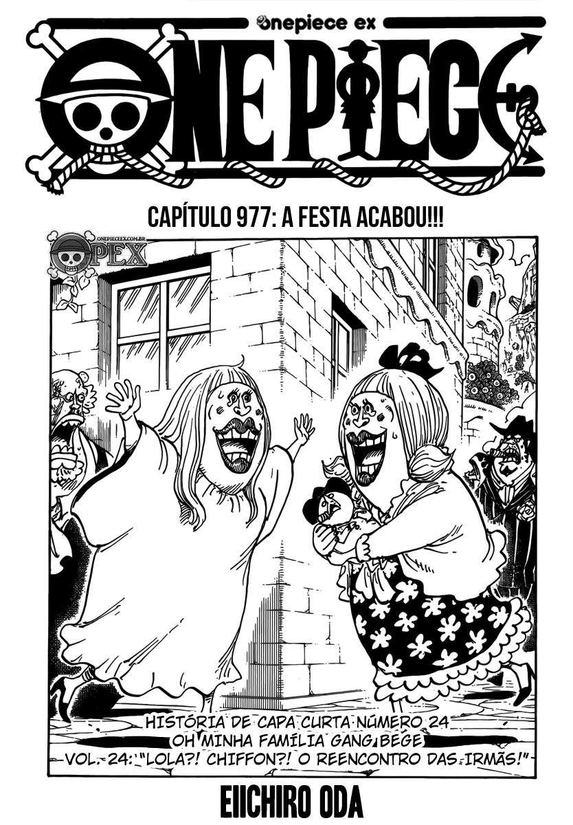 One Piece capítulo 977 página 1
