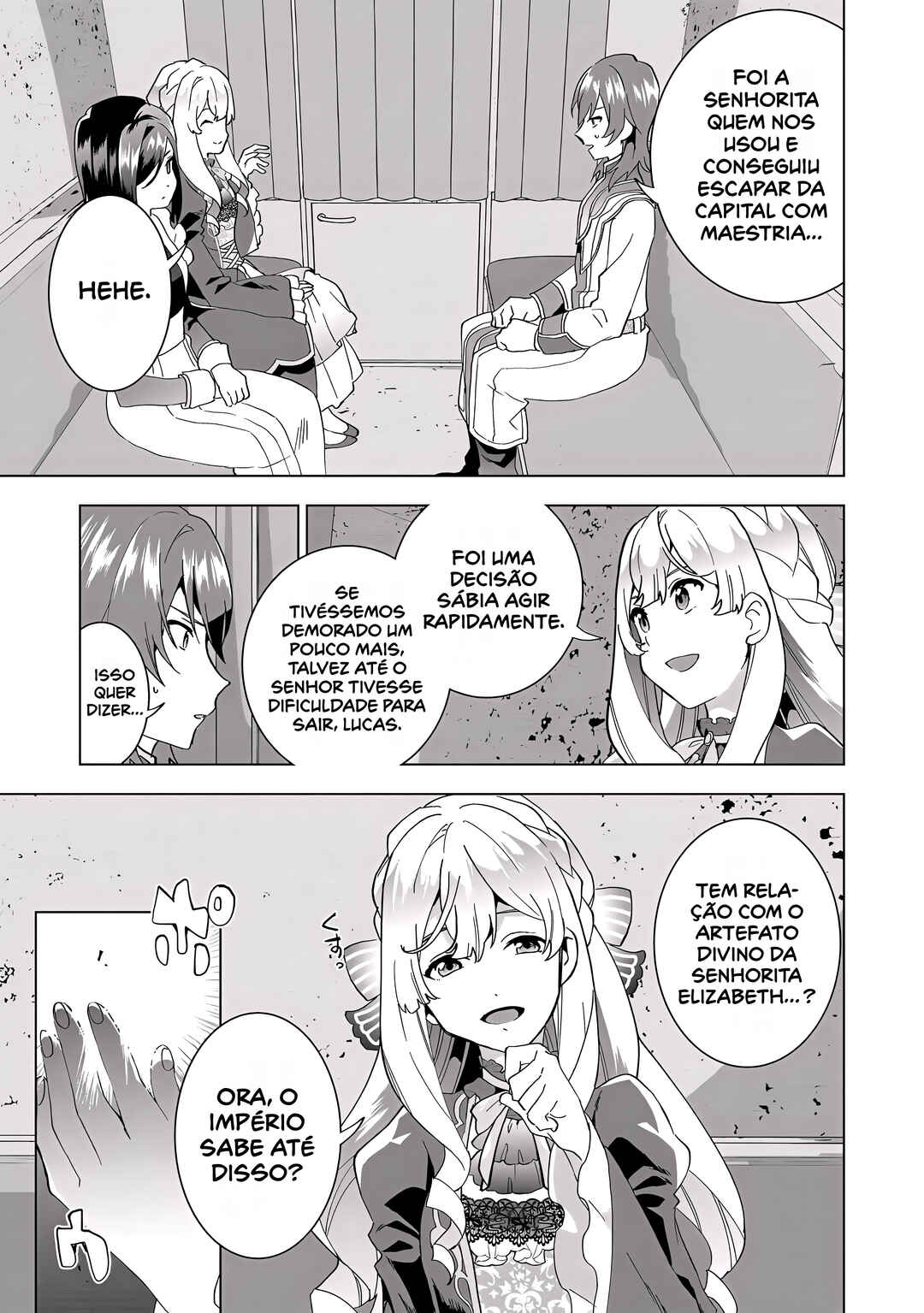 Buchigire Reijou wa Houfuku wo Chikaimashita. ~Madousho no Chikara de Sokoku wo Tataki Tsubushimasu~ capítulo 2 página 5