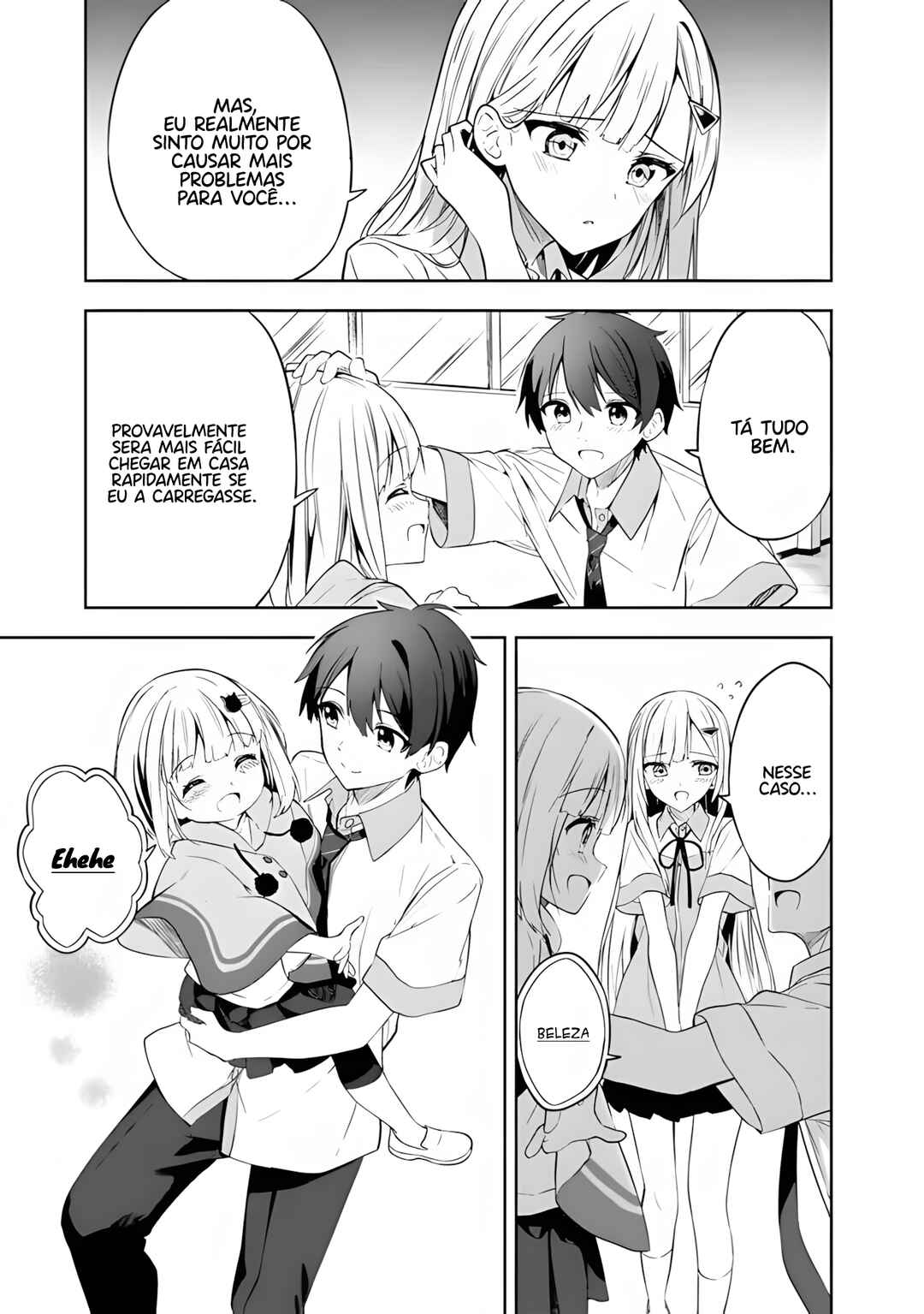 Maigo ni Natteita Youjo wo Tasuketara, Otonari ni Sumu Bishoujo Ryuugakusei ga Ie ni Asobi ni Kuru you ni Natta Ken ni Tsuite capítulo 2 página 10
