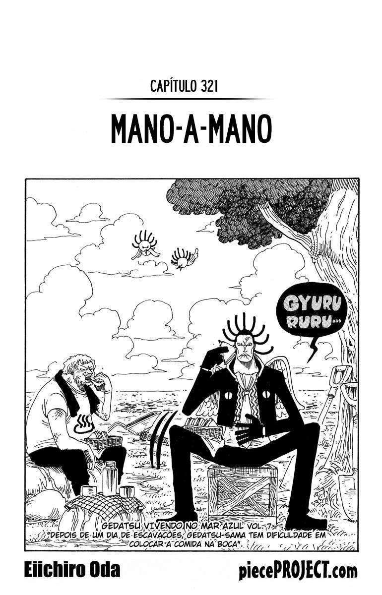 One Piece capítulo 321 página 1