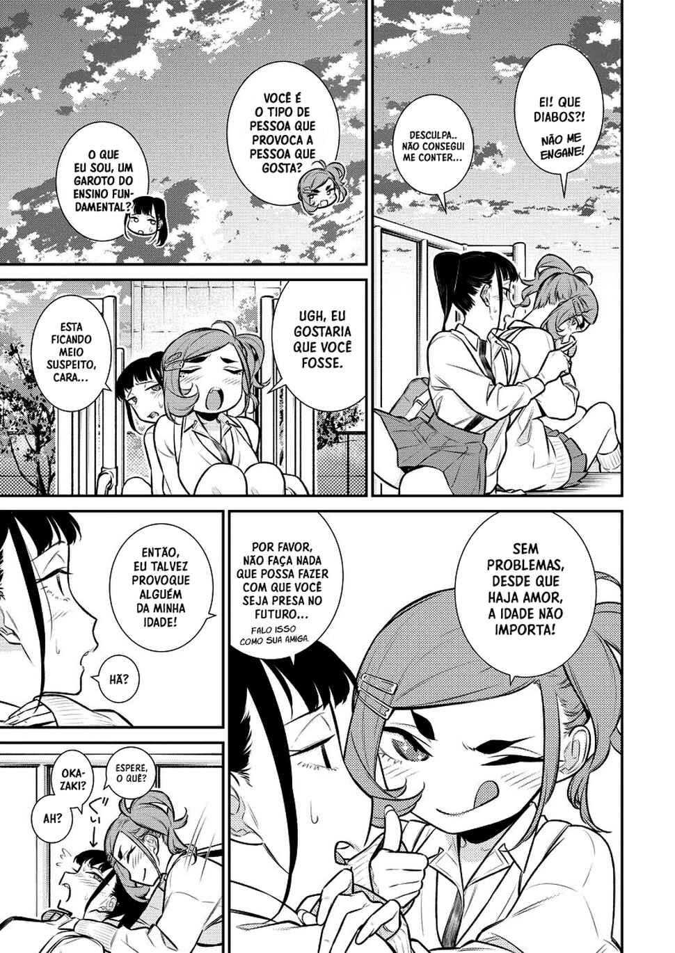 Yancha Gal no Anjou-san capítulo 150 página 10