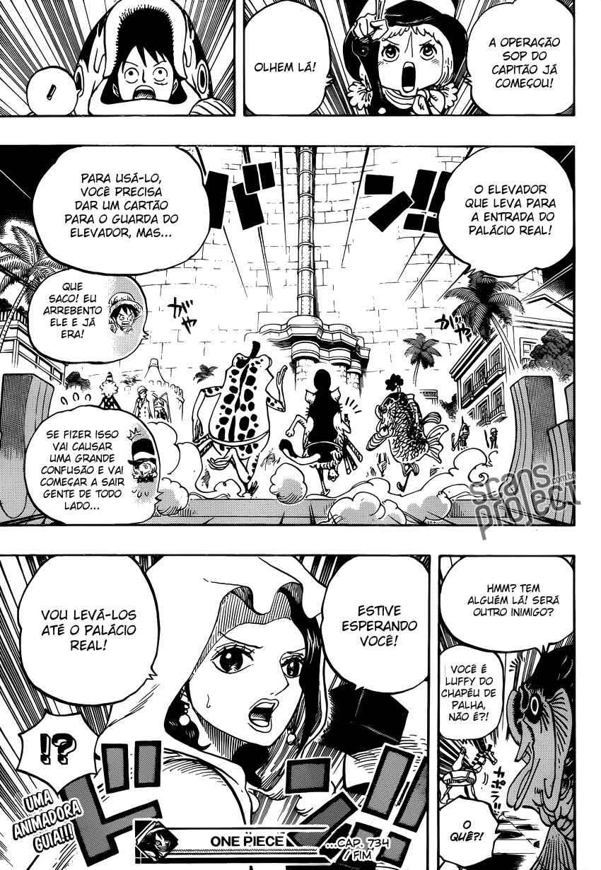 One Piece capítulo 734 página 19