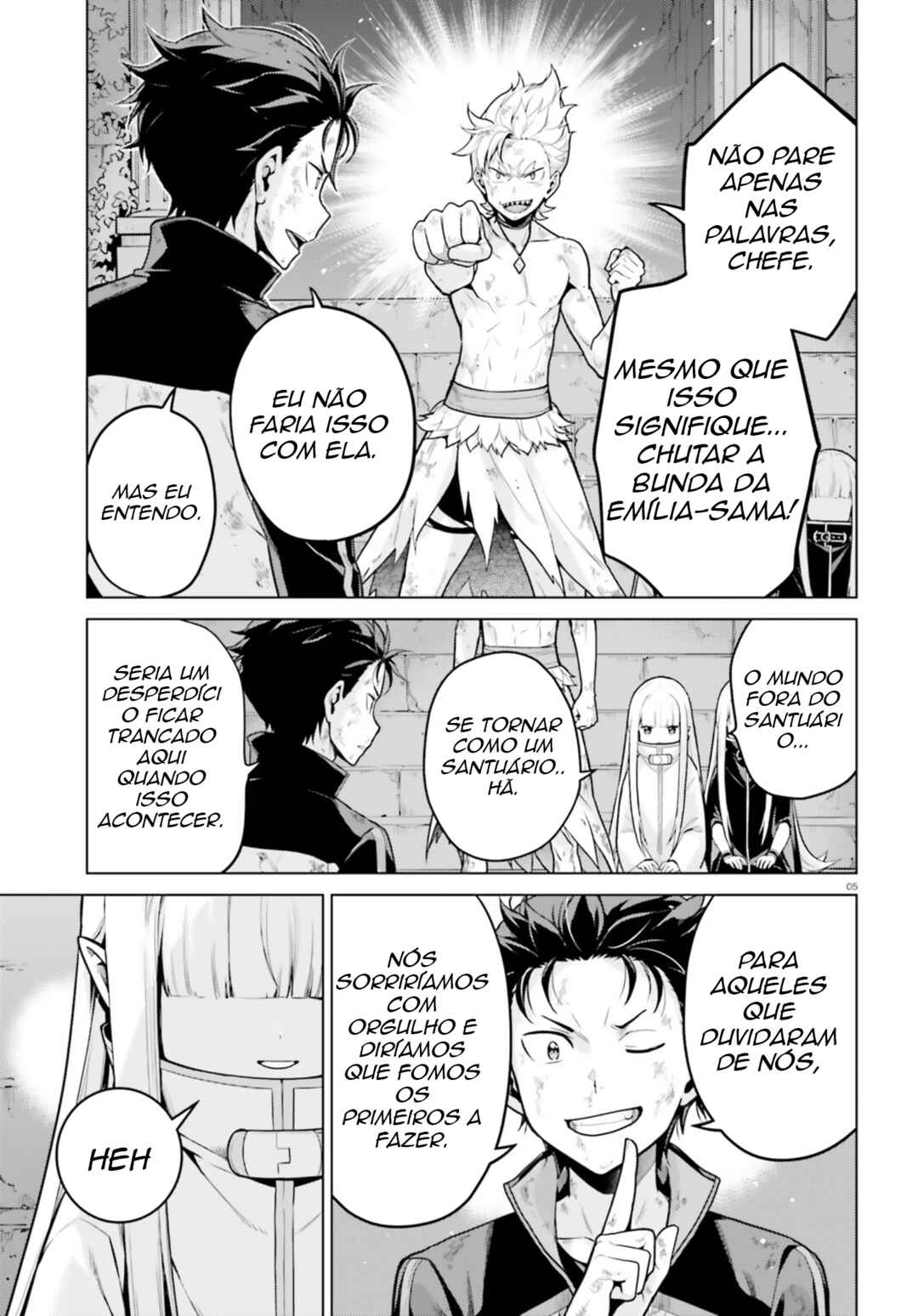 Re:Zero kara Hajimeru Isekai Seikatsu: Dai 4-shou—Seiiki to Gouyoku no Majo capítulo 57 página 5