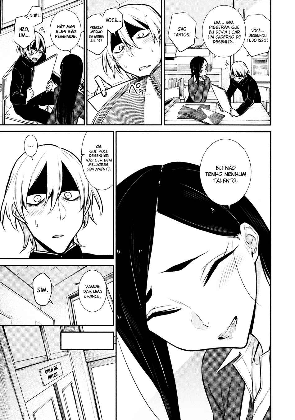 Yancha Gal no Anjou-san capítulo 58 página 10