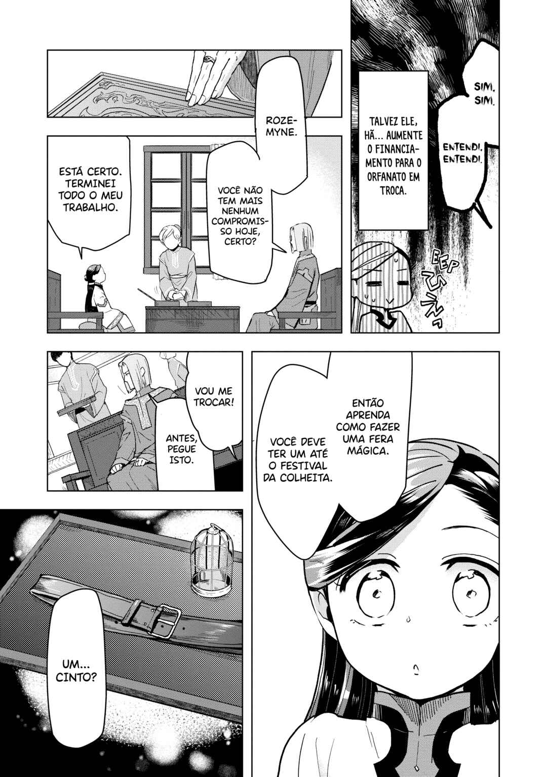 Honzuki no Gekokujou: Shisho ni Naru tame ni wa Shudan o Erandeiraremasen—Dai-3 Bu: Ryouchi ni Hon o Hirogeyou! capítulo 18 página 5