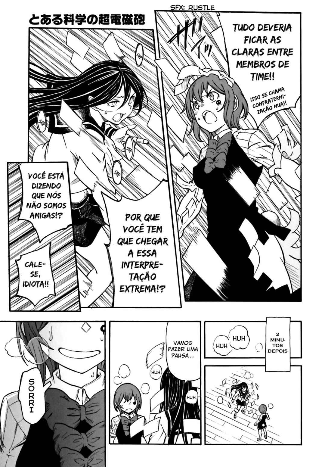 Toaru Majutsu no Index Gaiden: Toaru Kagaku no Railgun capítulo 96 página 5