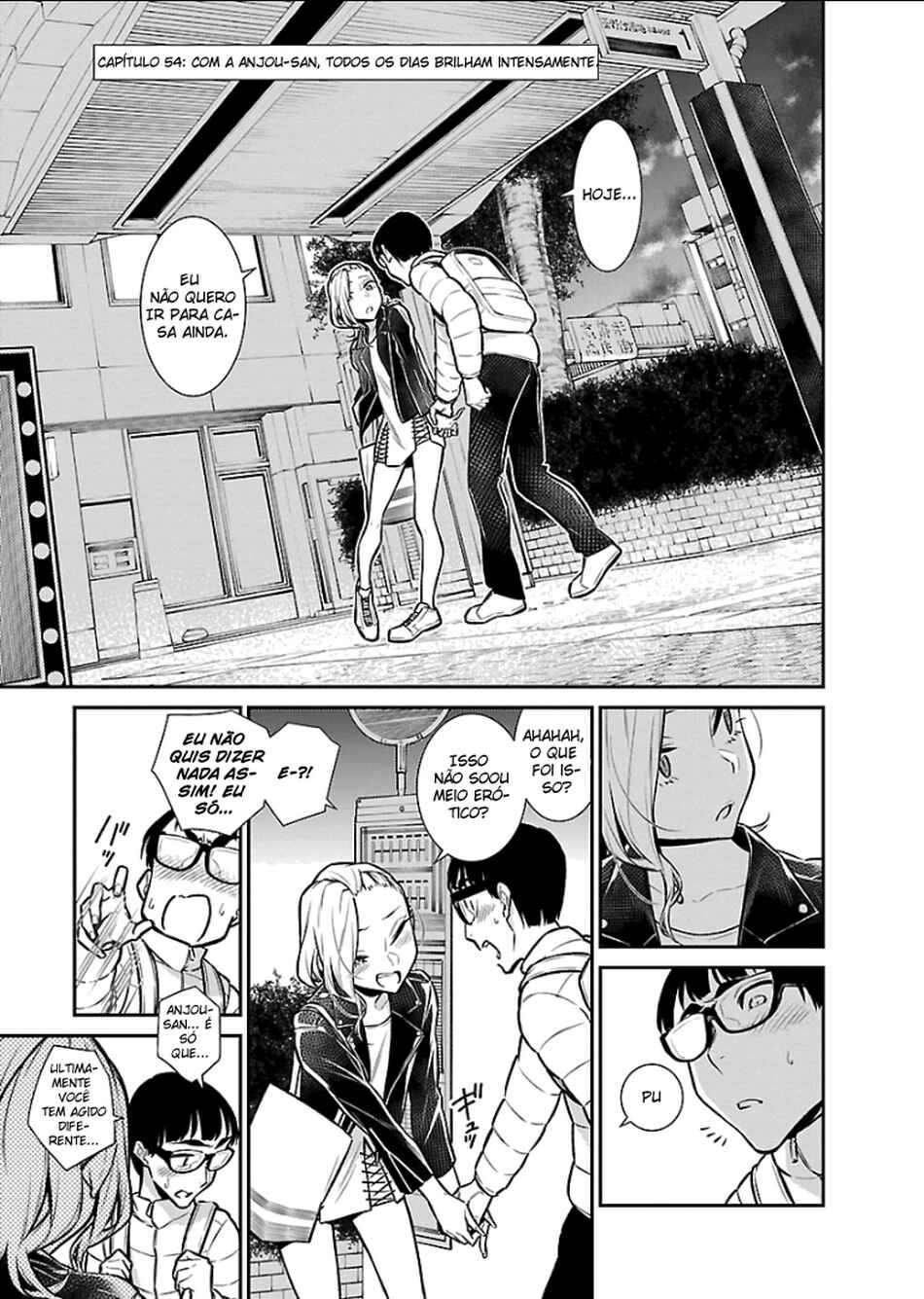 Yancha Gal no Anjou-san capítulo 54 página 2