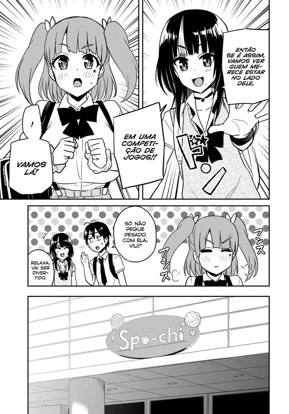Hajimete no Gal capítulo 65 página 9