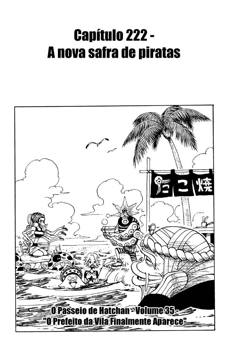 One Piece capítulo 222 página 1