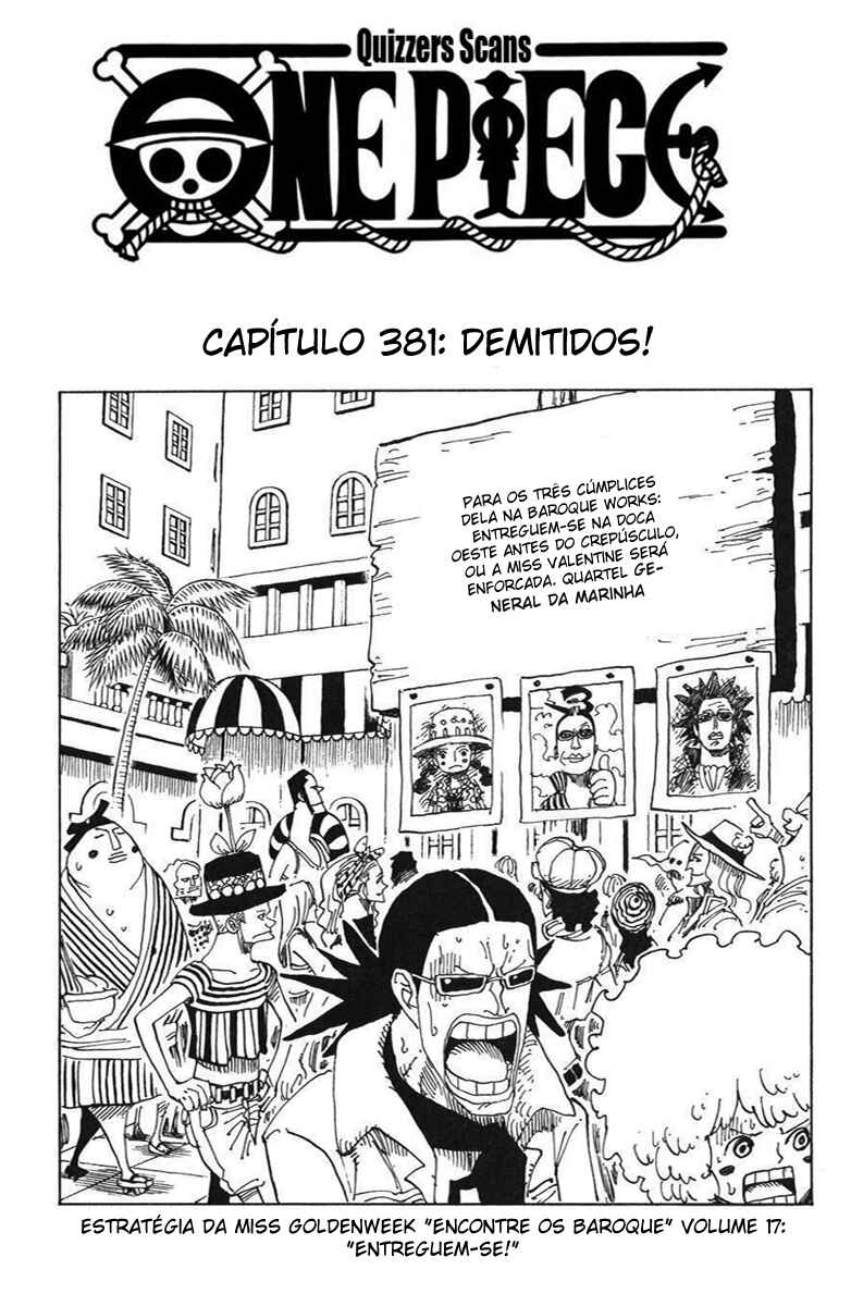 One Piece capítulo 381 página 1