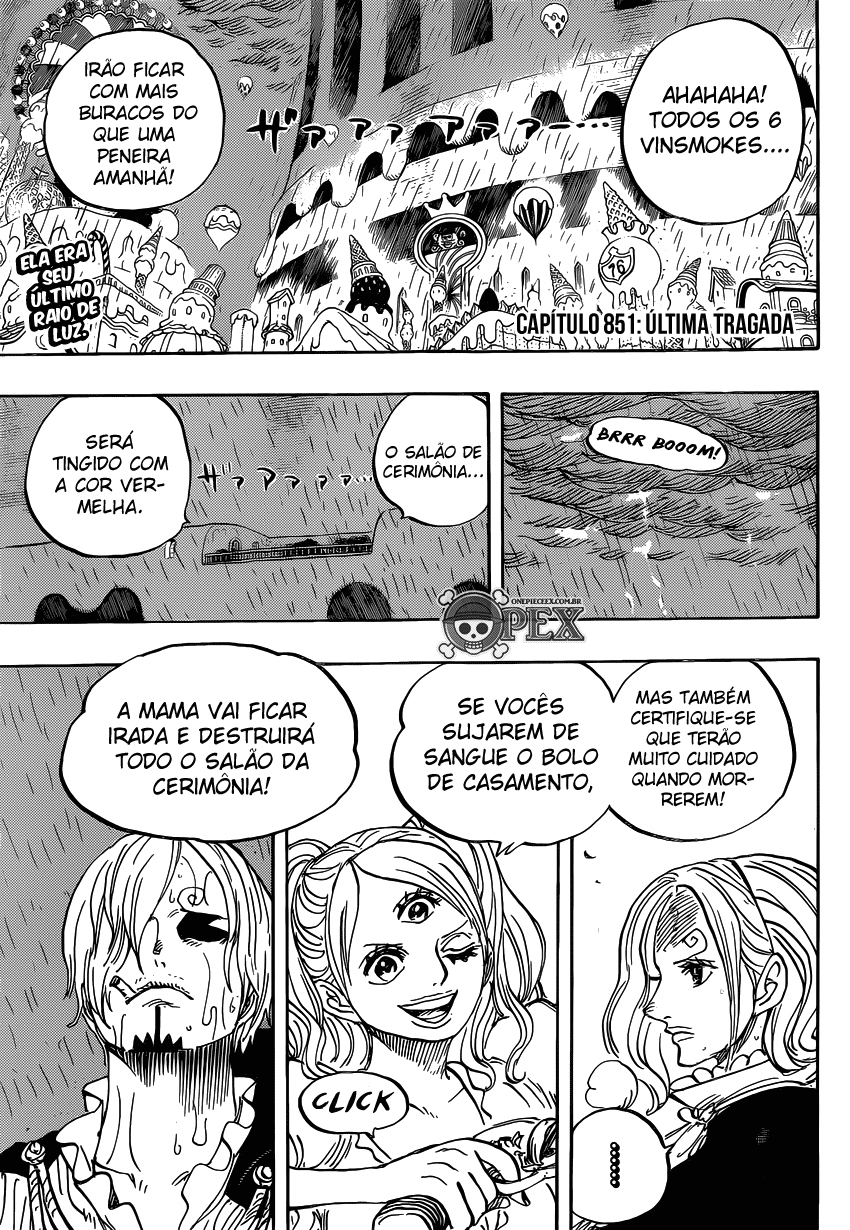 One Piece capítulo 851 página 3
