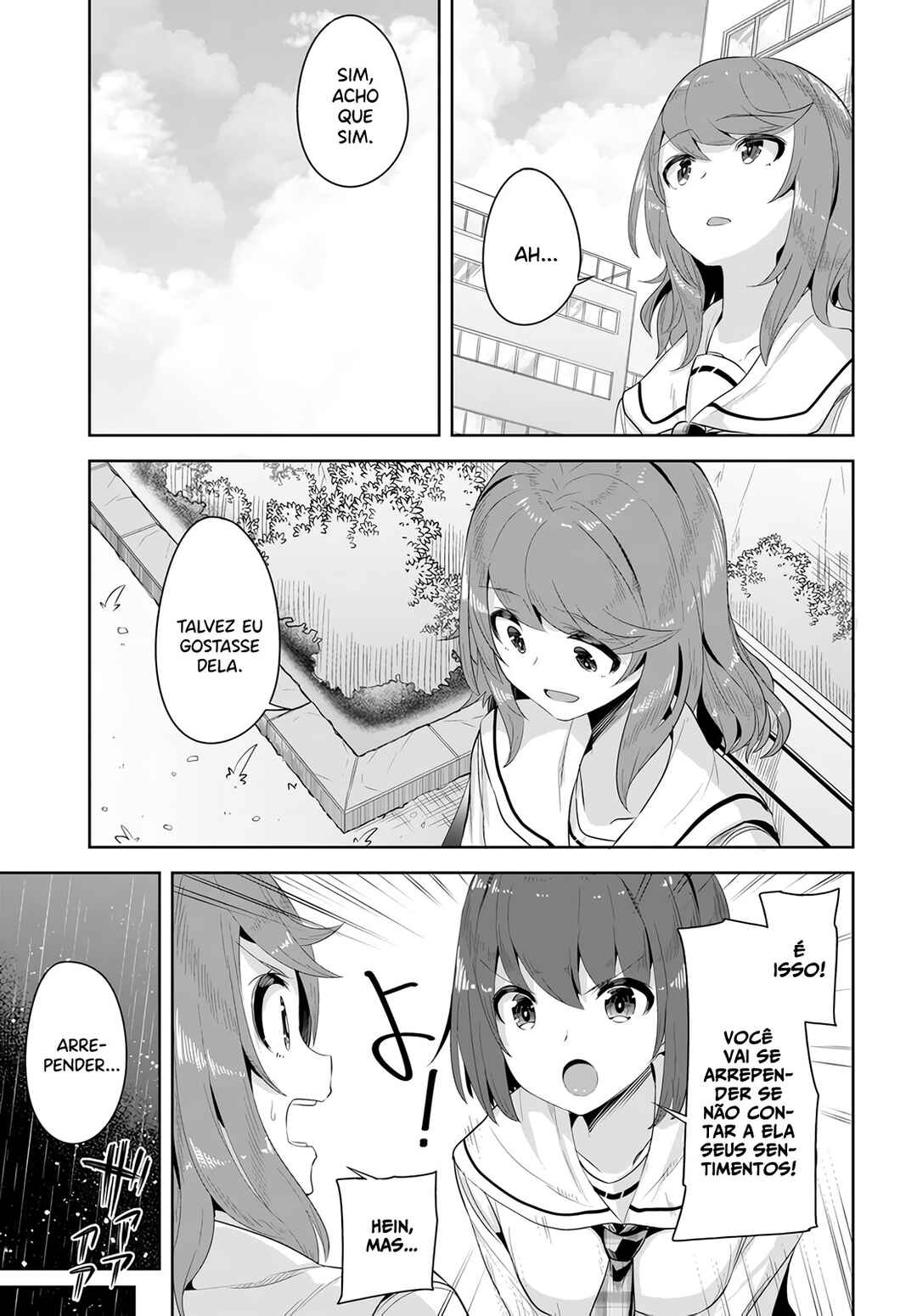 Tenkousaki no Seiso Karen na Bishoujo ga, Mukashi Danshi to Omotte Issho ni Asonda Osananajimi datta Ken capítulo 8 página 7