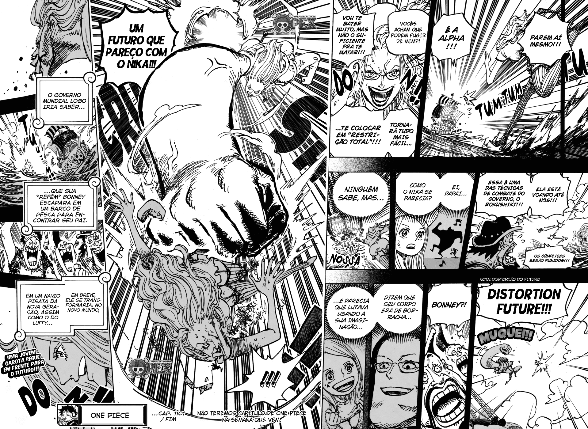 One Piece capítulo 1101 página 16