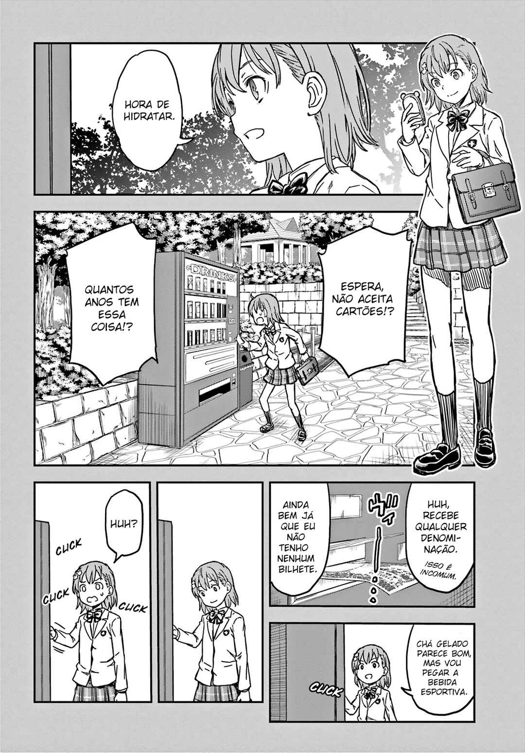 Toaru Majutsu no Index Gaiden: Toaru Kagaku no Railgun capítulo 131 página 3