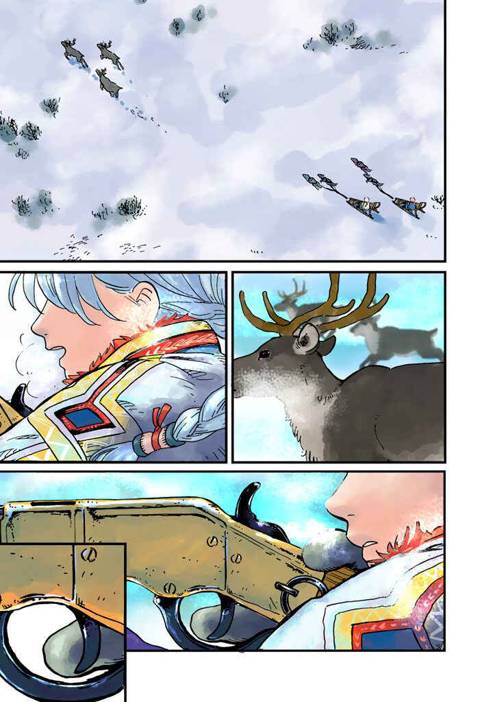 Hokuo Kizoku to Moukinzuma no Yukiguni Karigurashi capítulo 1.2 página 2