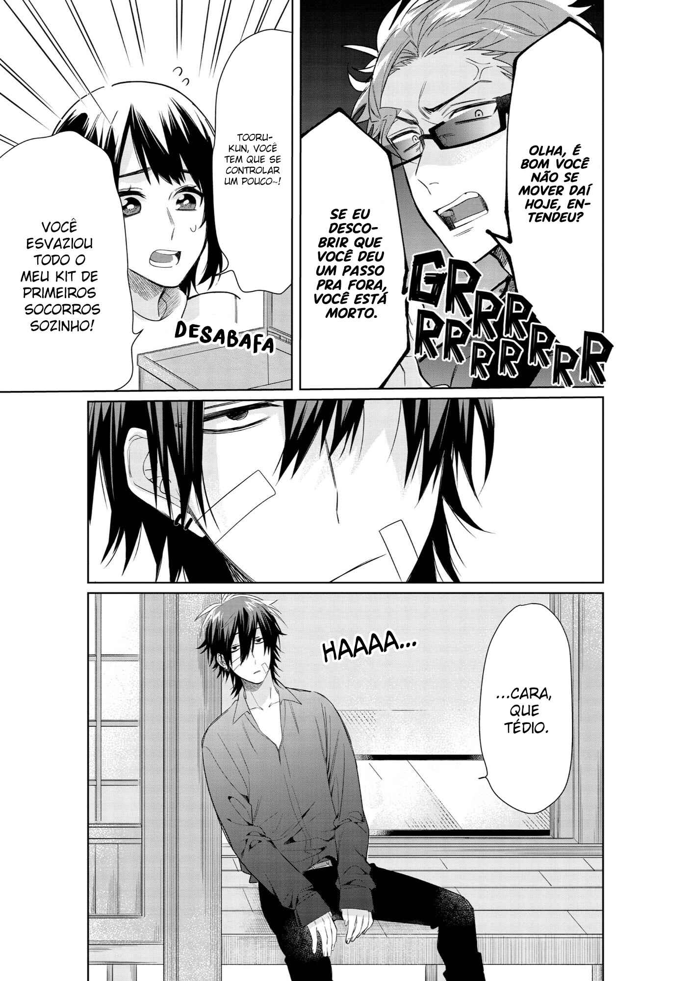 Kumichou Musume to Sewa-gakari capítulo 31.2 página 4