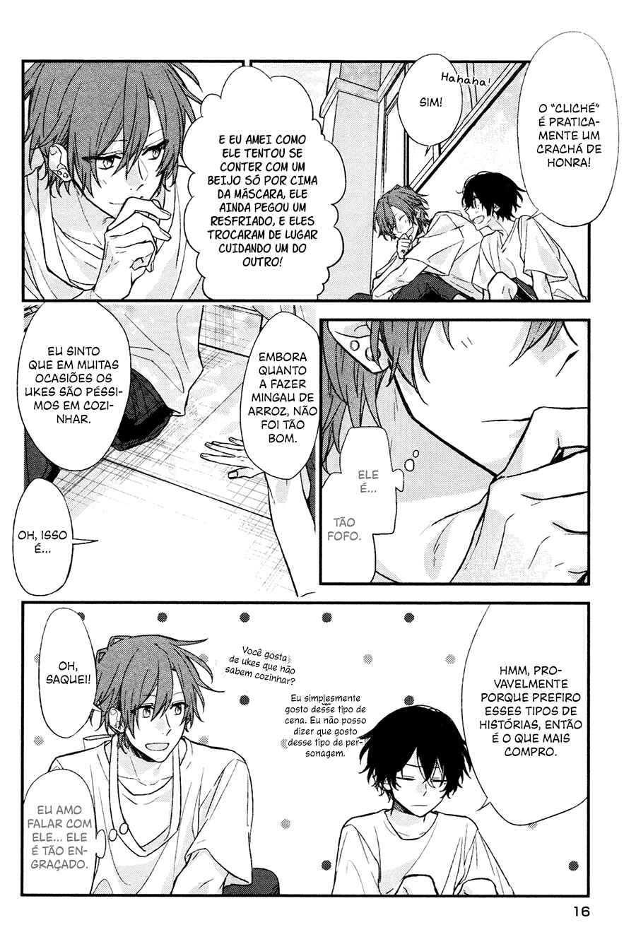 Sasaki to Miyano capítulo 13 página 13