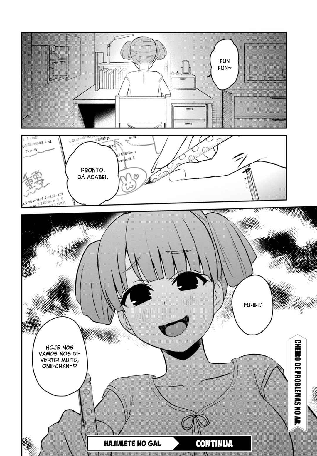 Hajimete no Gal capítulo 51 página 13