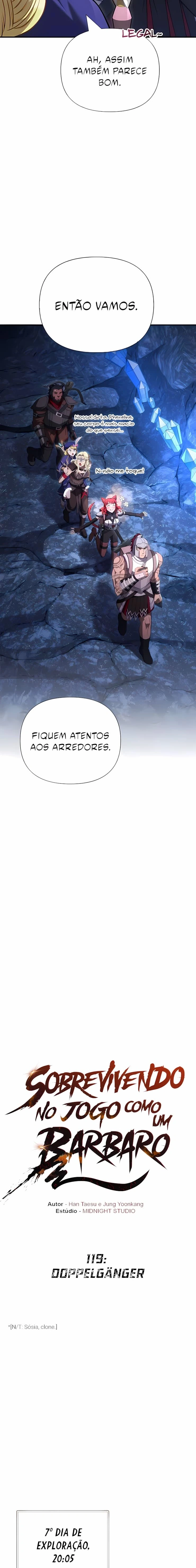 Sobrevivendo no Jogo Como um Bárbaro capítulo 119 página 3