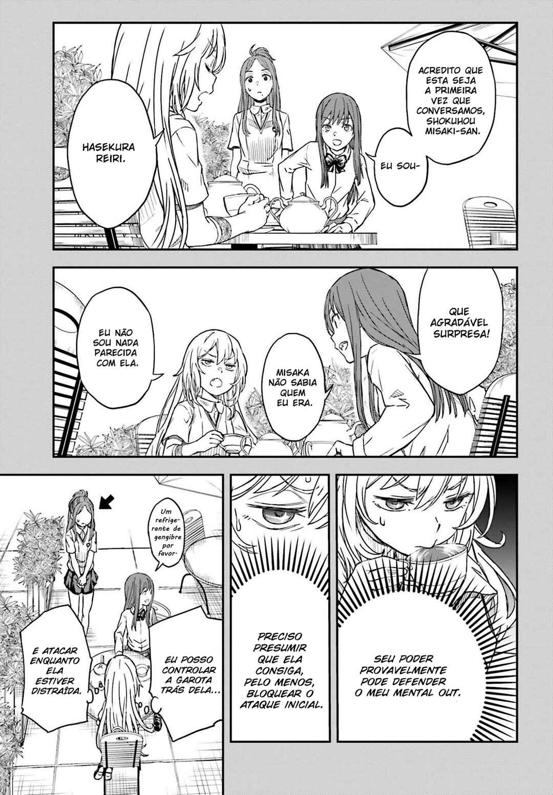 Toaru Majutsu no Index Gaiden: Toaru Kagaku no Railgun capítulo 140.1 página 6