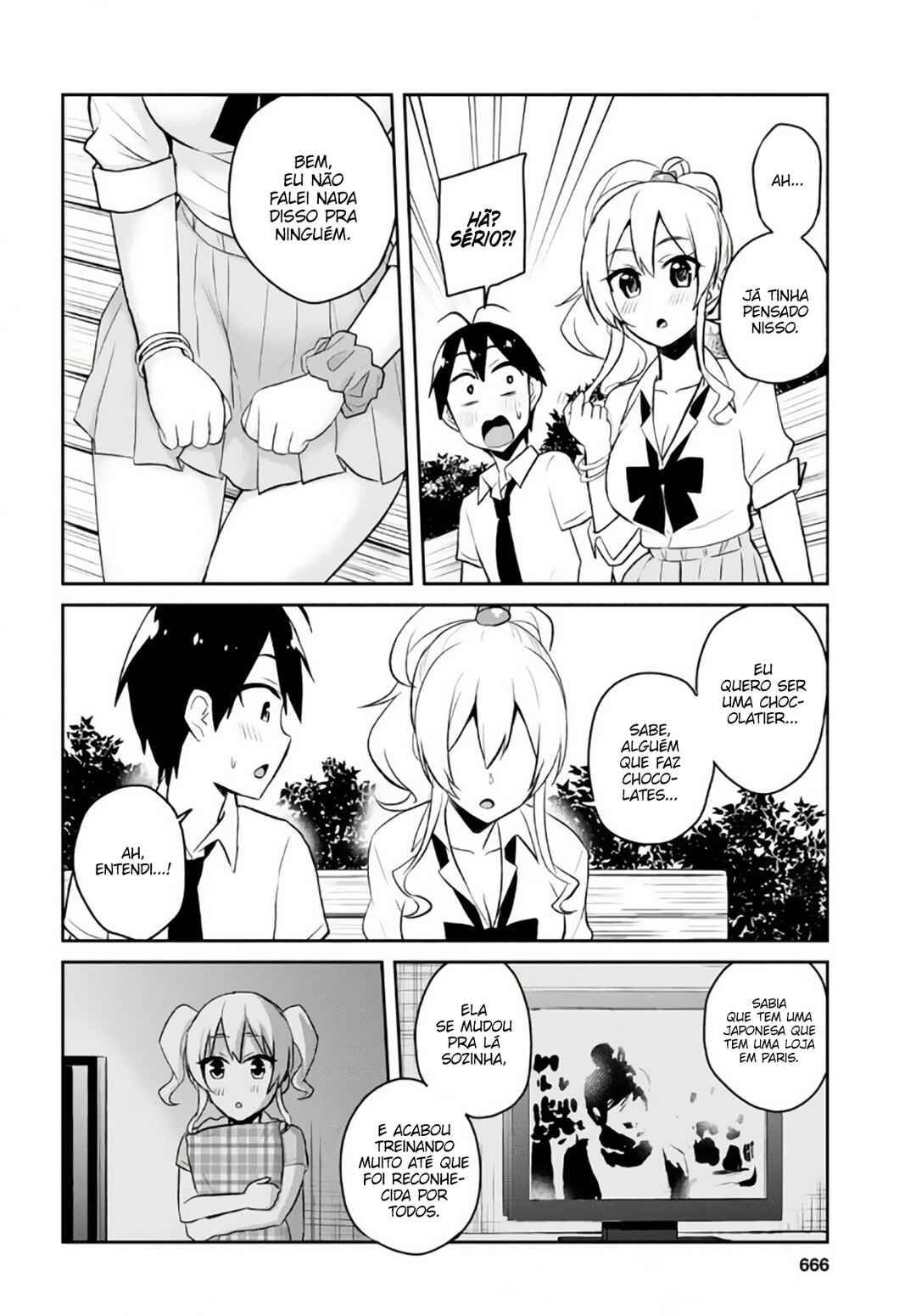 Hajimete no Gal capítulo 55 página 10