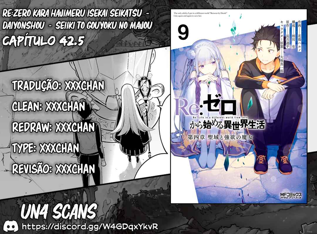 Re:Zero kara Hajimeru Isekai Seikatsu: Dai 4-shou—Seiiki to Gouyoku no Majo capítulo 42.5 página 1