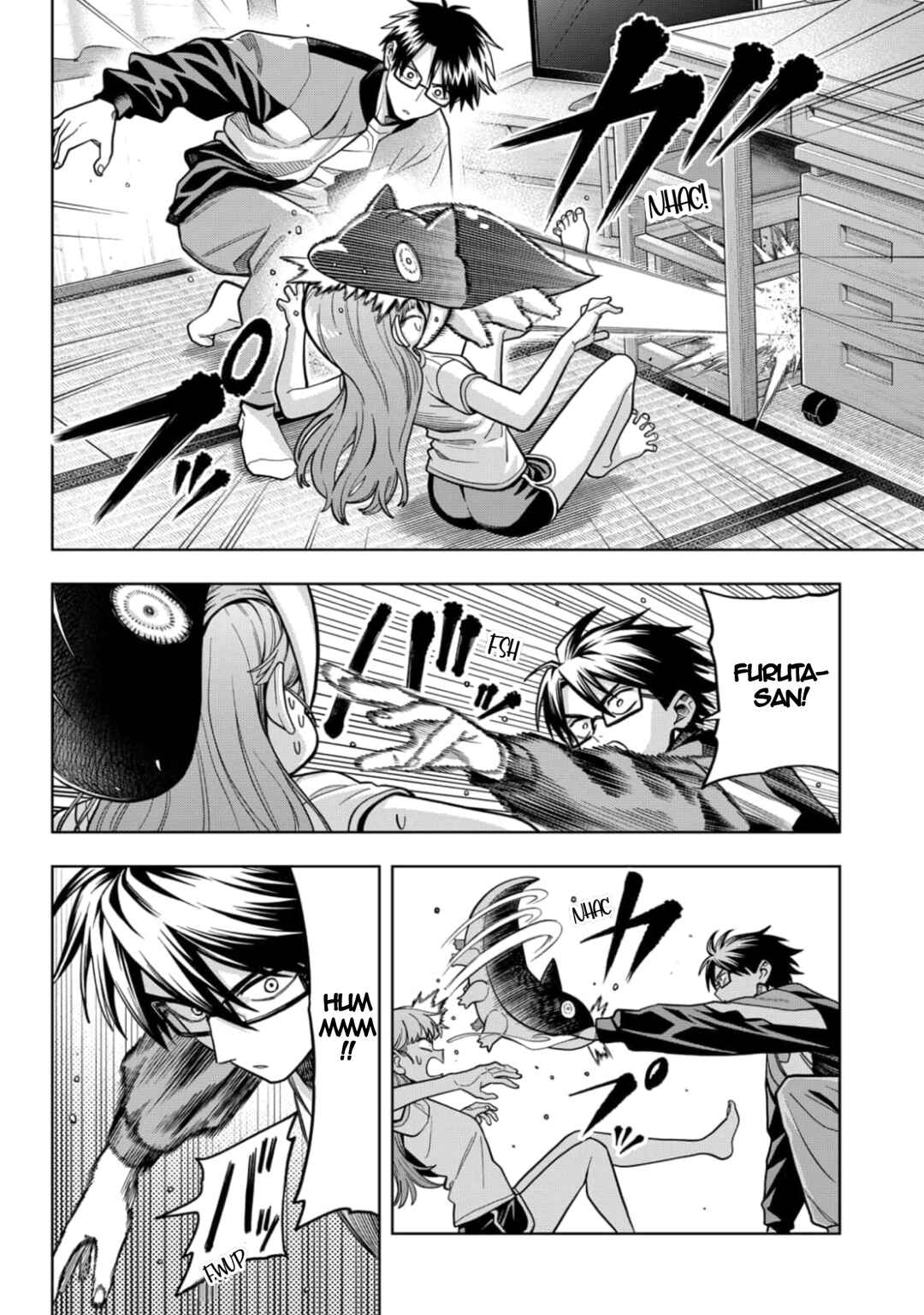 Hatori to Furuta no Hinichijou Sahanji capítulo 4 página 6