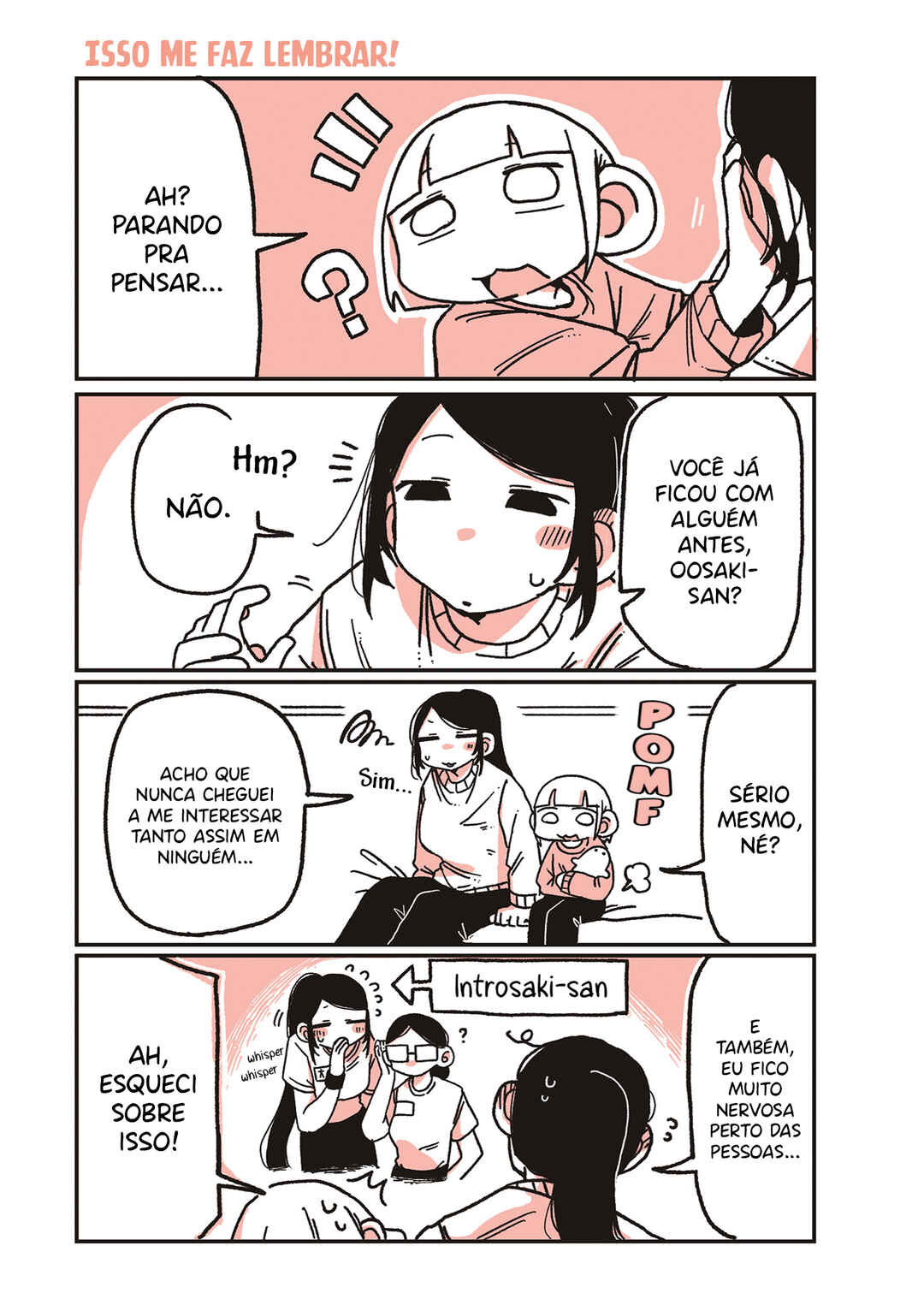 Oosaki-san to Komori-san capítulo 49 página 1