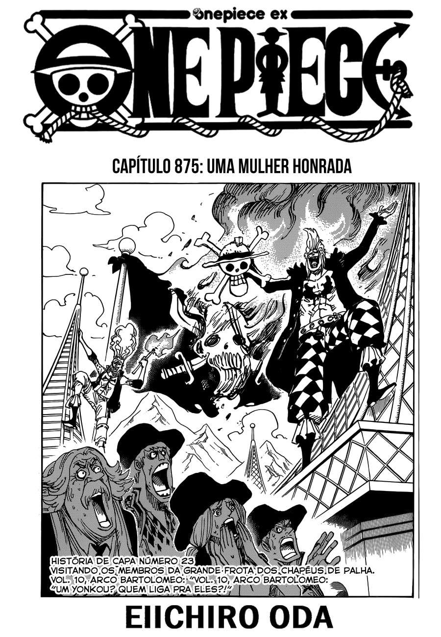 One Piece capítulo 875 página 1