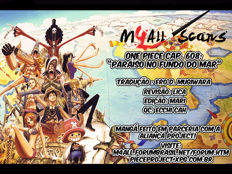 One Piece capítulo 608 página 1
