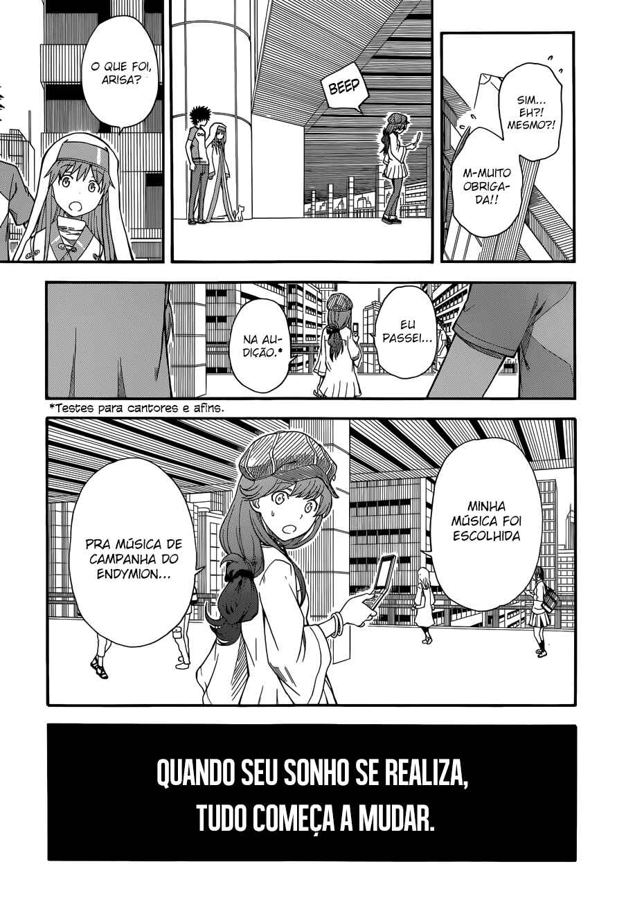 Toaru Majutsu no Index Gaiden: Toaru Kagaku no Railgun capítulo 56.5 página 10