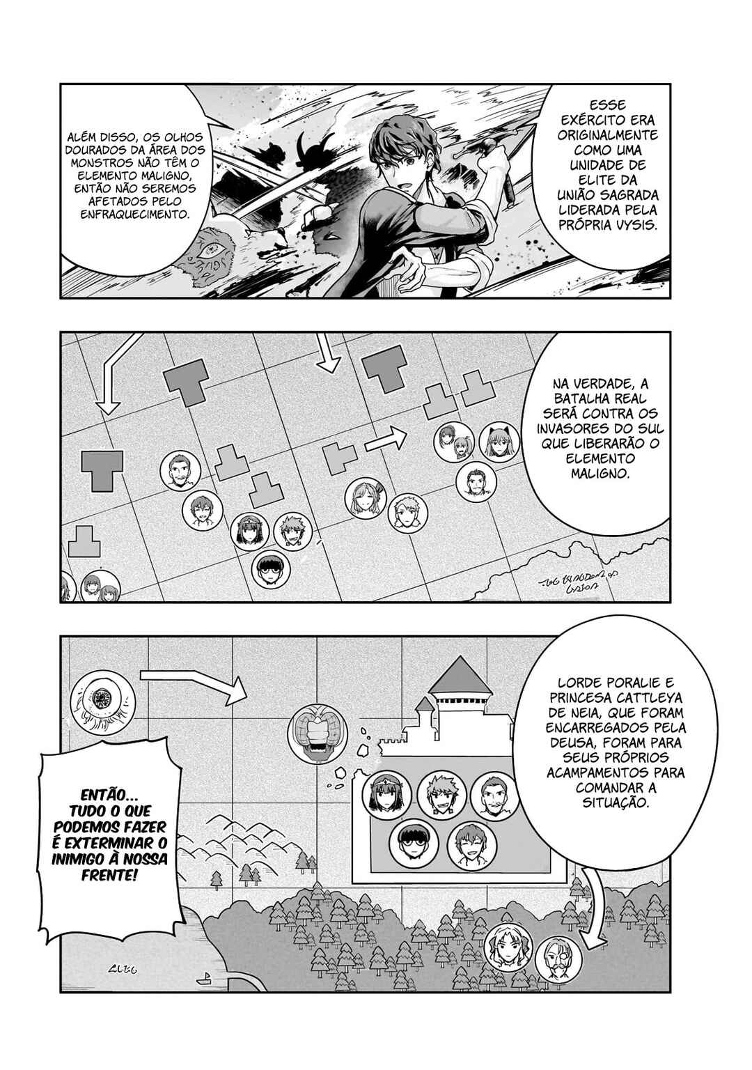 Hazure Waku no [Joutai Ijou Skill] de Saikyou ni Natta Ore ga Subete o Juurin Suru made capítulo 50 página 4