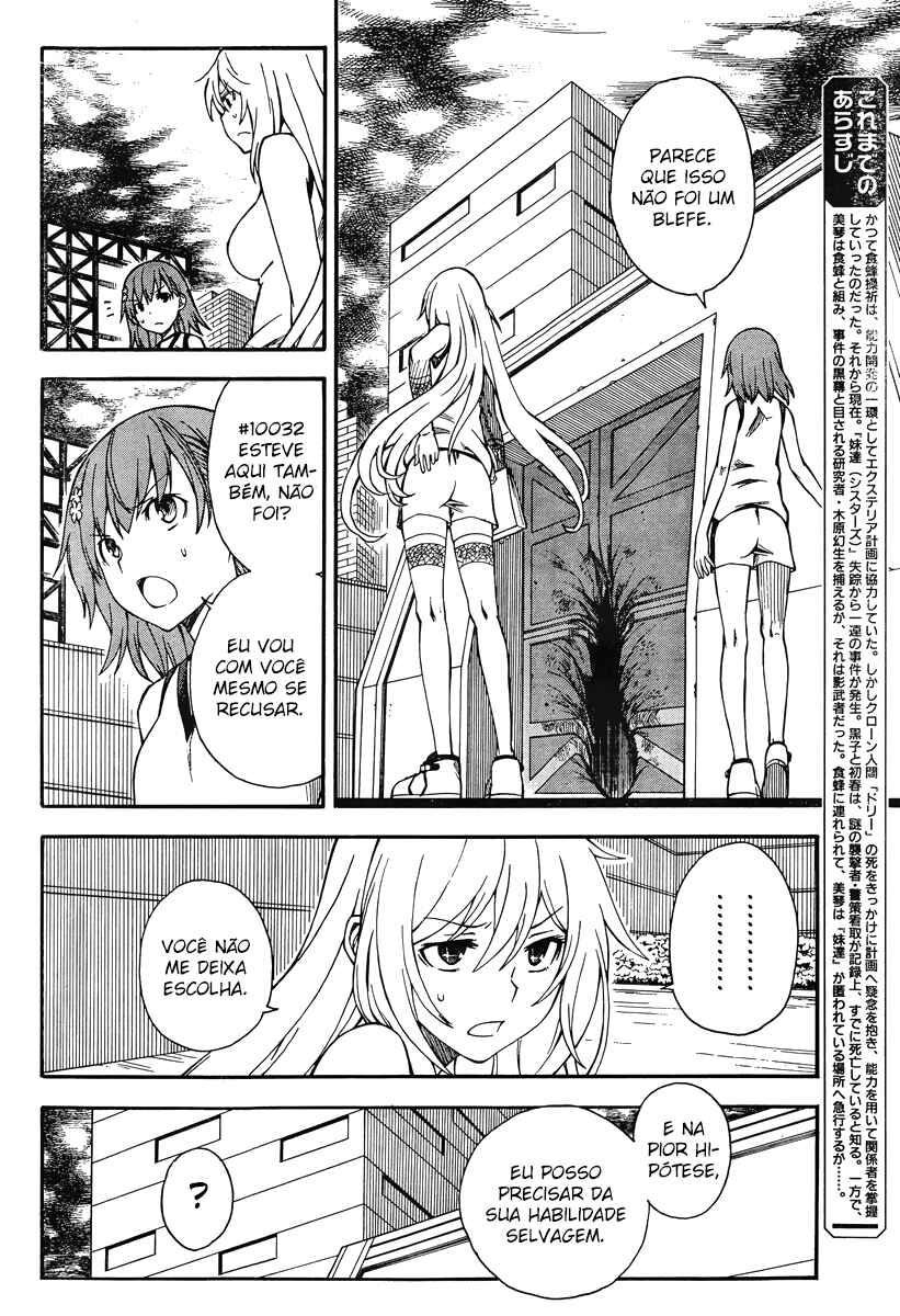 Toaru Majutsu no Index Gaiden: Toaru Kagaku no Railgun capítulo 61 página 4