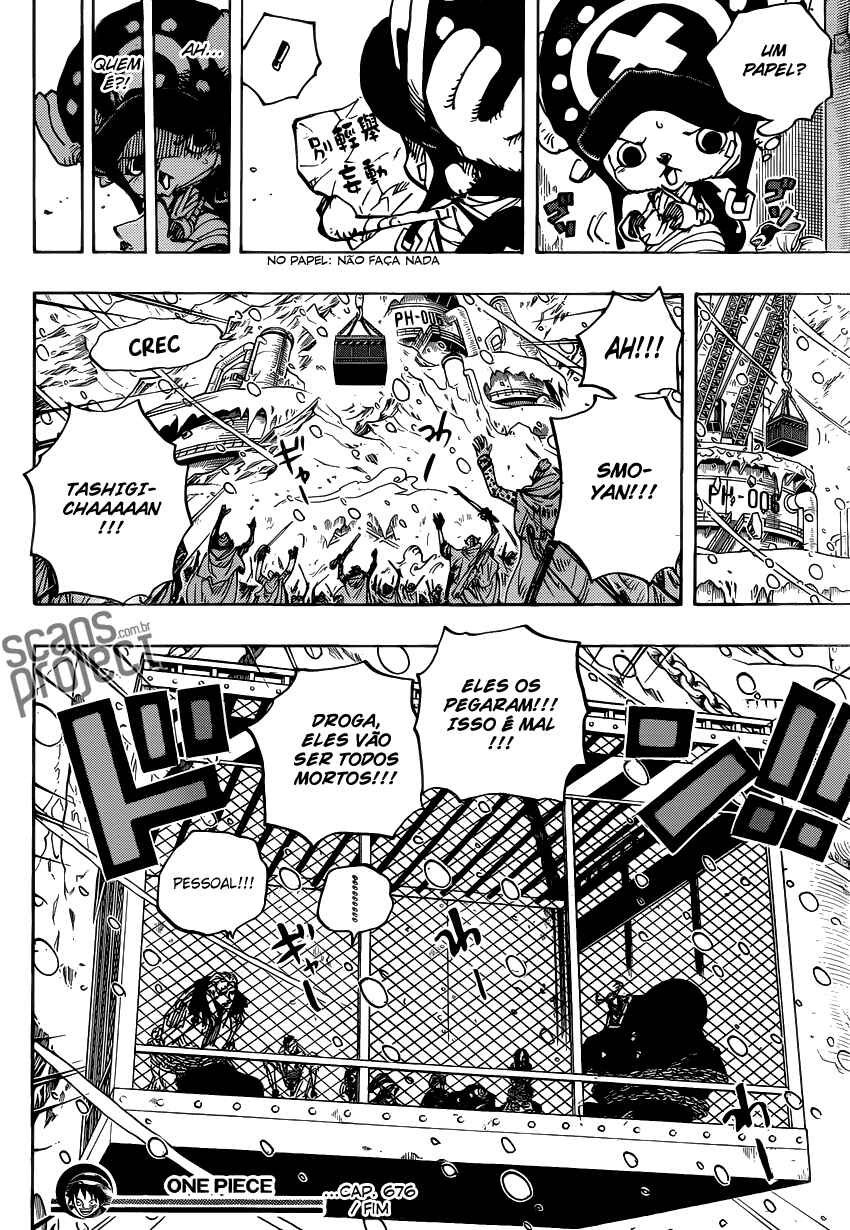 One Piece capítulo 676 página 17