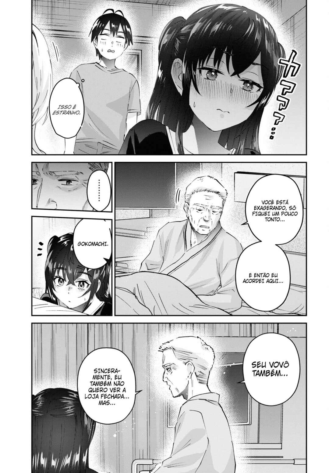 Hajimete no Gal capítulo 165 página 10