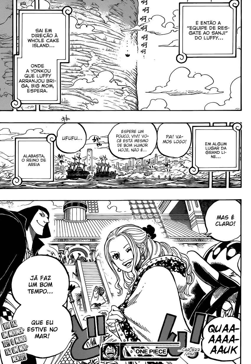One Piece capítulo 822 página 19