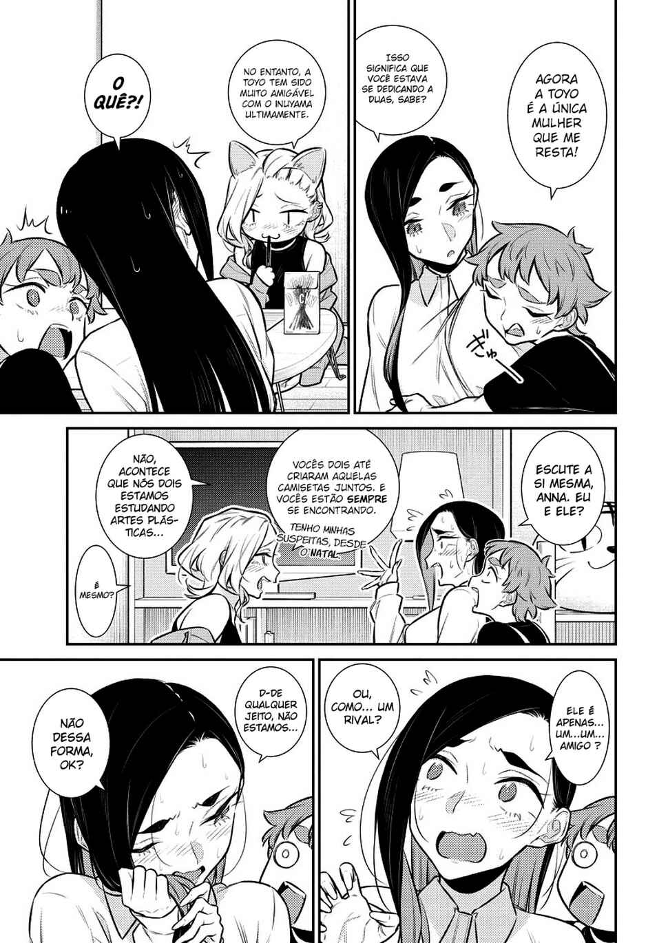 Yancha Gal no Anjou-san capítulo 143 página 10