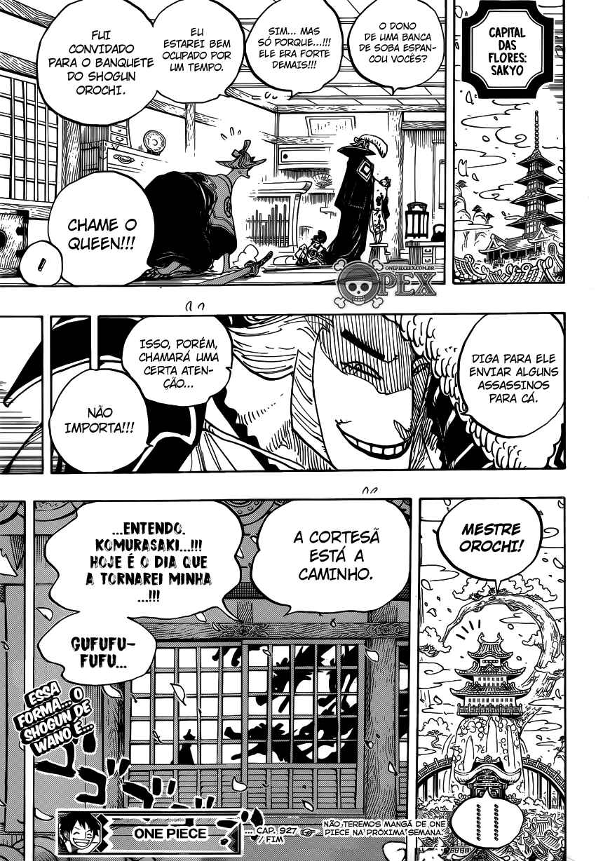 One Piece capítulo 927 página 15