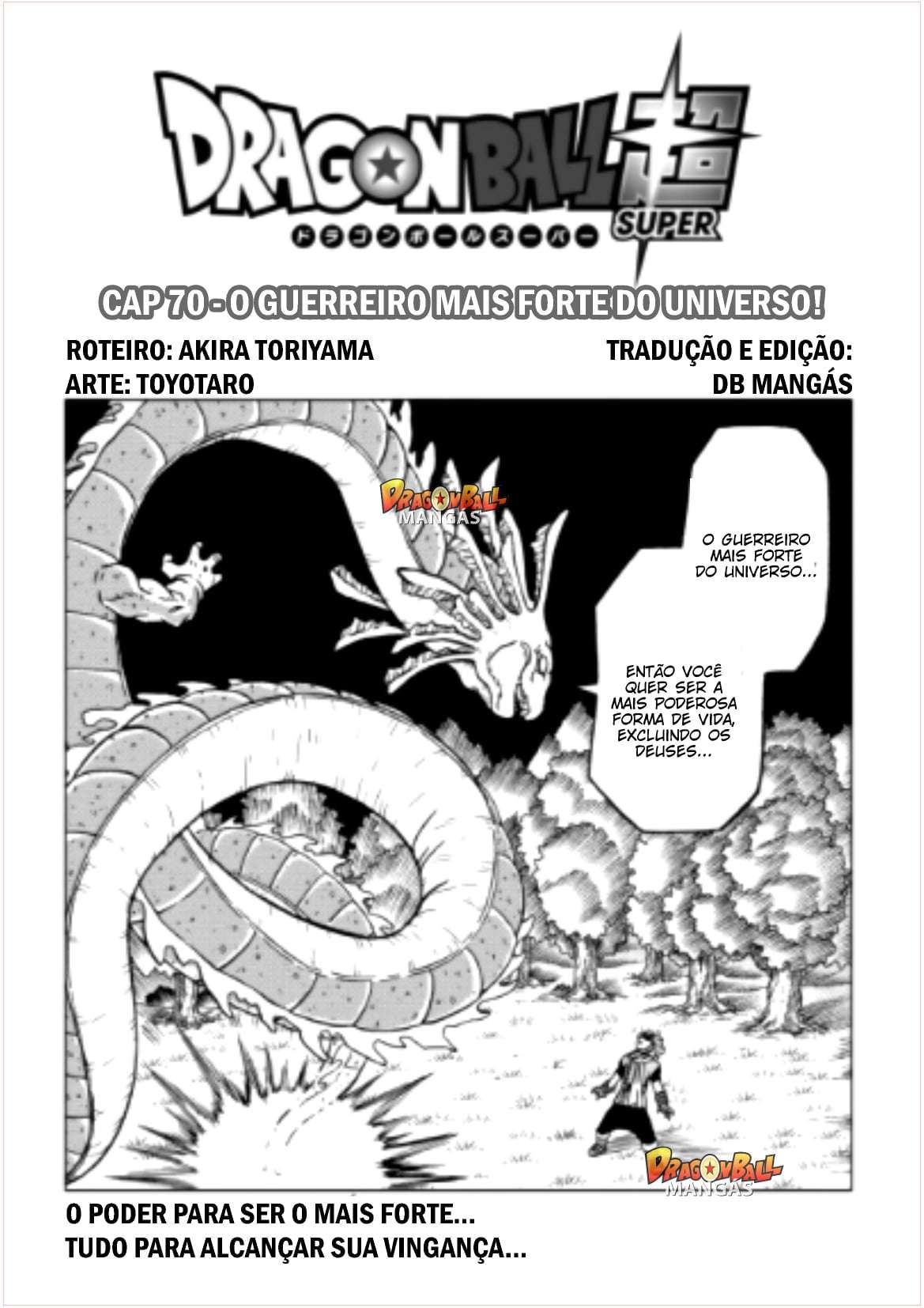 Dragon Ball Super capítulo 70 página 1