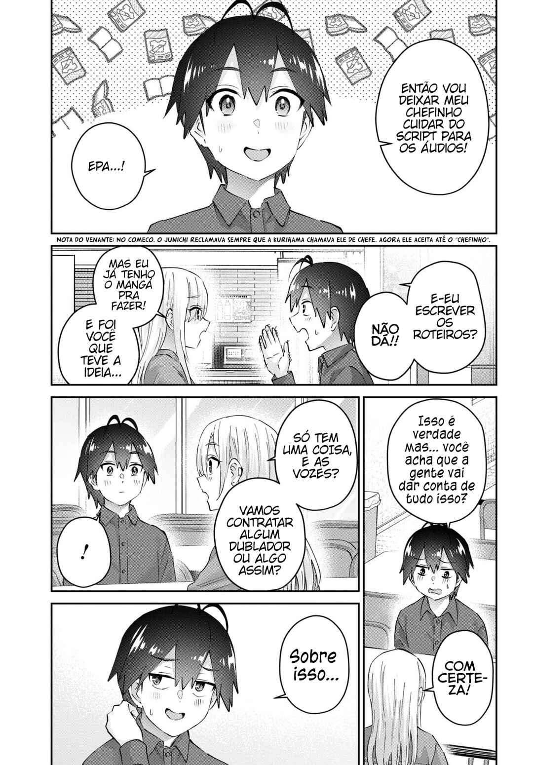 Hajimete no Gal capítulo 180 página 9