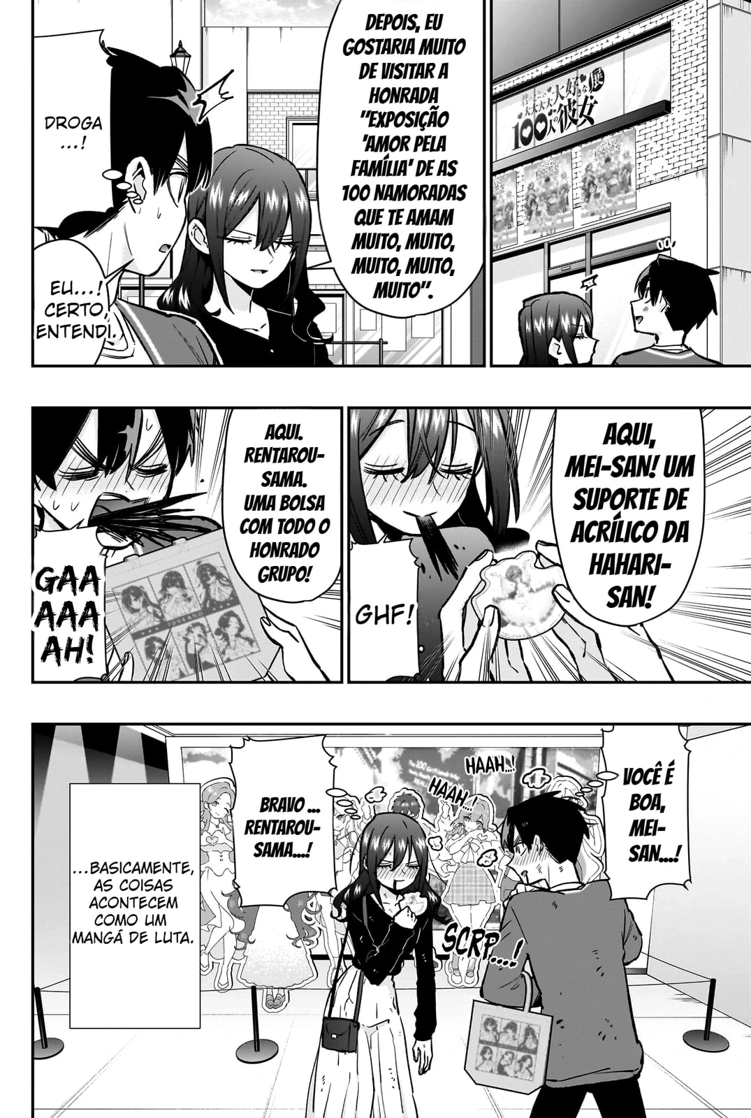 Kimi no Koto ga dai dai dai dai dai suki na 100-nin no Kanojo capítulo 181 página 14