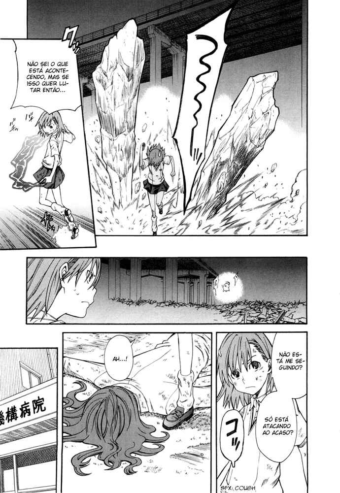 Toaru Majutsu no Index Gaiden: Toaru Kagaku no Railgun capítulo 15 página 10