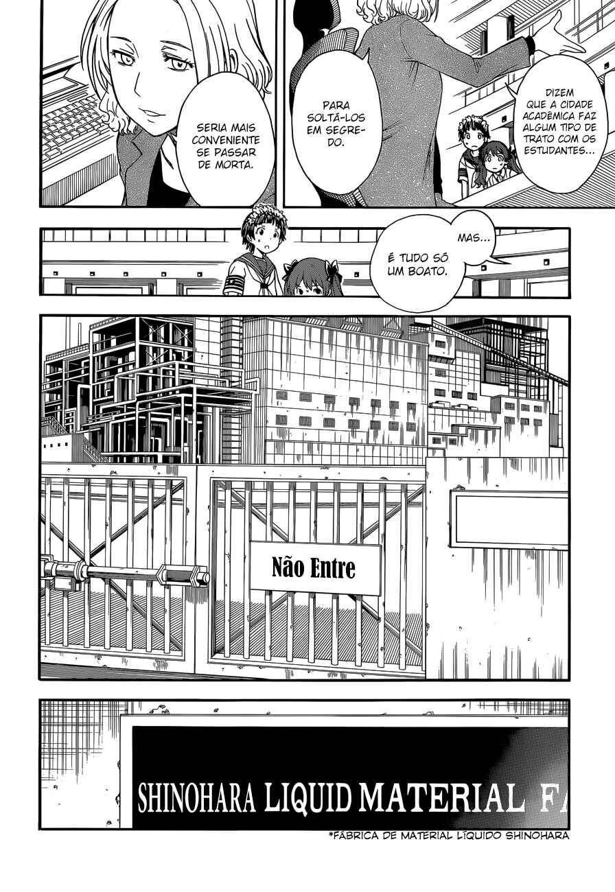 Toaru Majutsu no Index Gaiden: Toaru Kagaku no Railgun capítulo 58 página 8