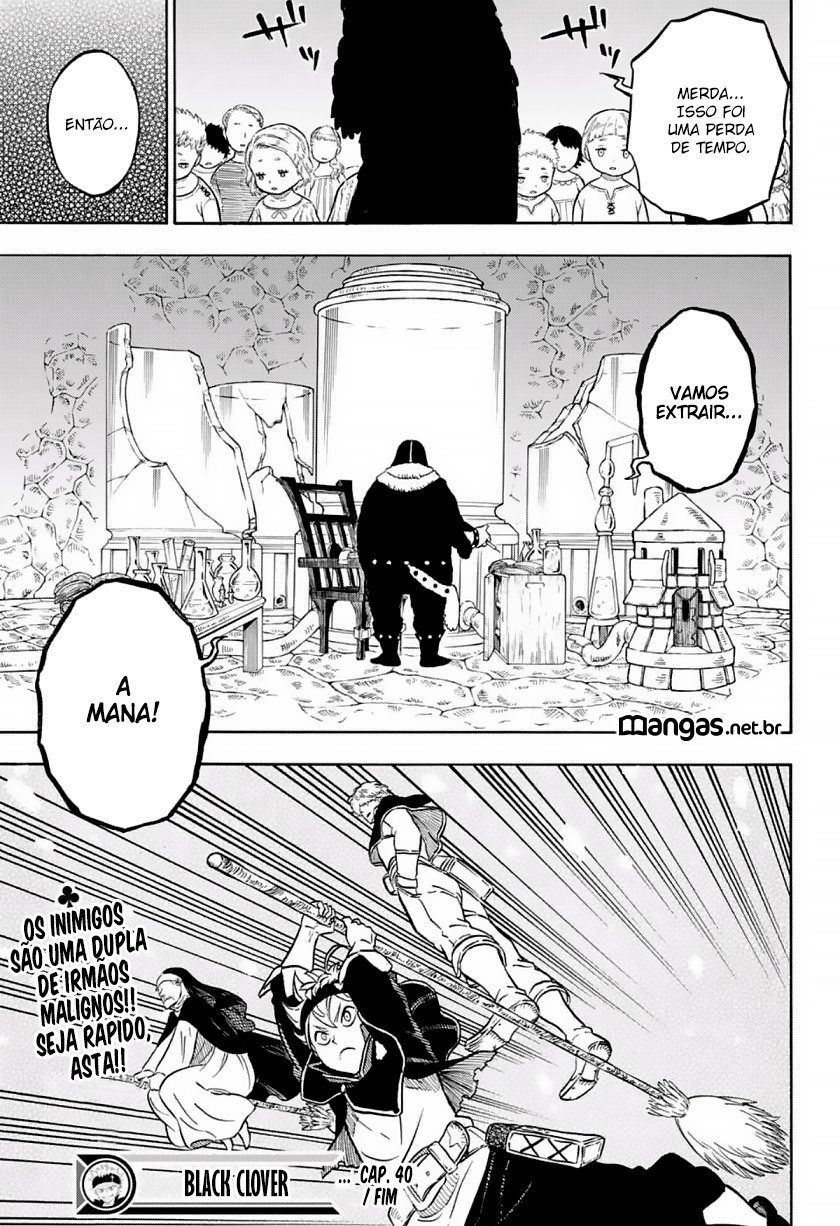 Black Clover capítulo 40 página 19